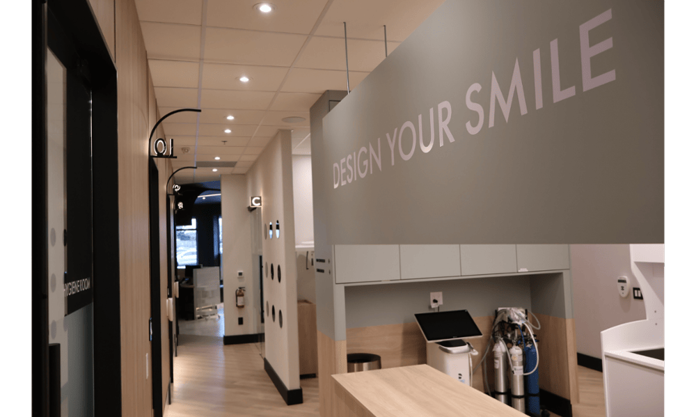 Design Your Smile treatment planning area at Smilehaus Newmarket dental clinic